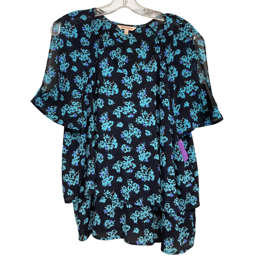 Top Ss By Juicy Couture In Navy, Size:Xl