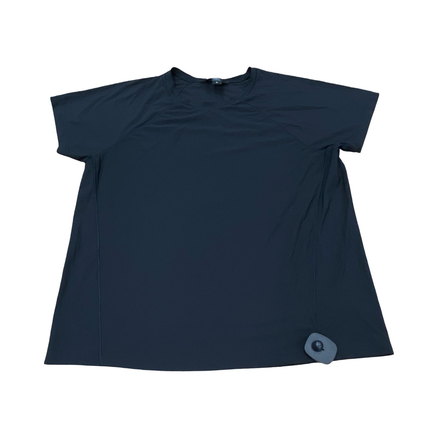 Athletic Top Ss By Athleta In Black, Size:M