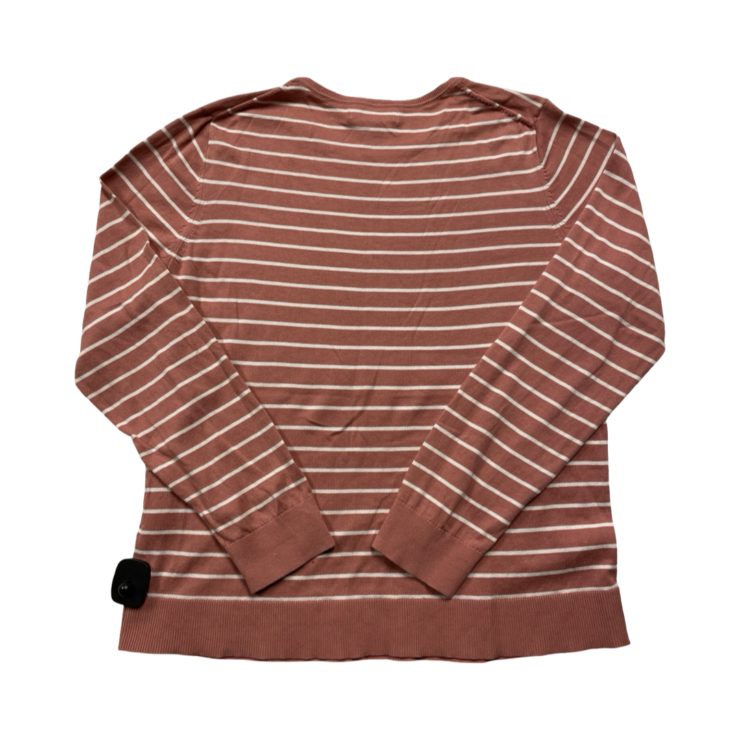Sweater By Banana Republic In Pink & Yellow, Size:Xl
