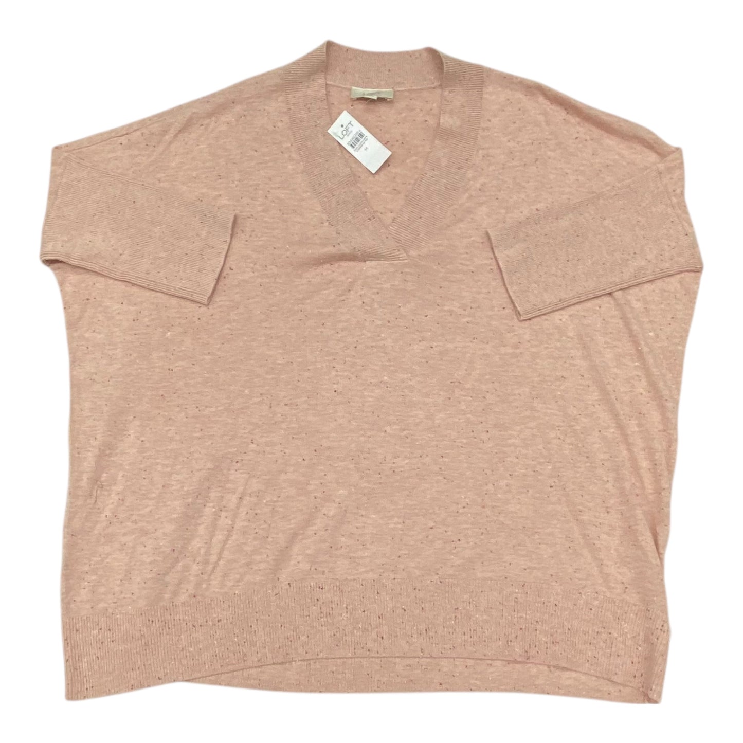 Sweater By Loft In Pink, Size:M