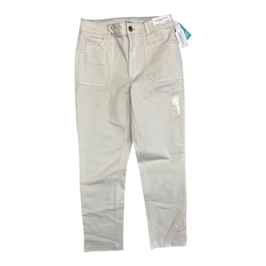 Jeans Straight By Maurices In Cream Denim, Size:8