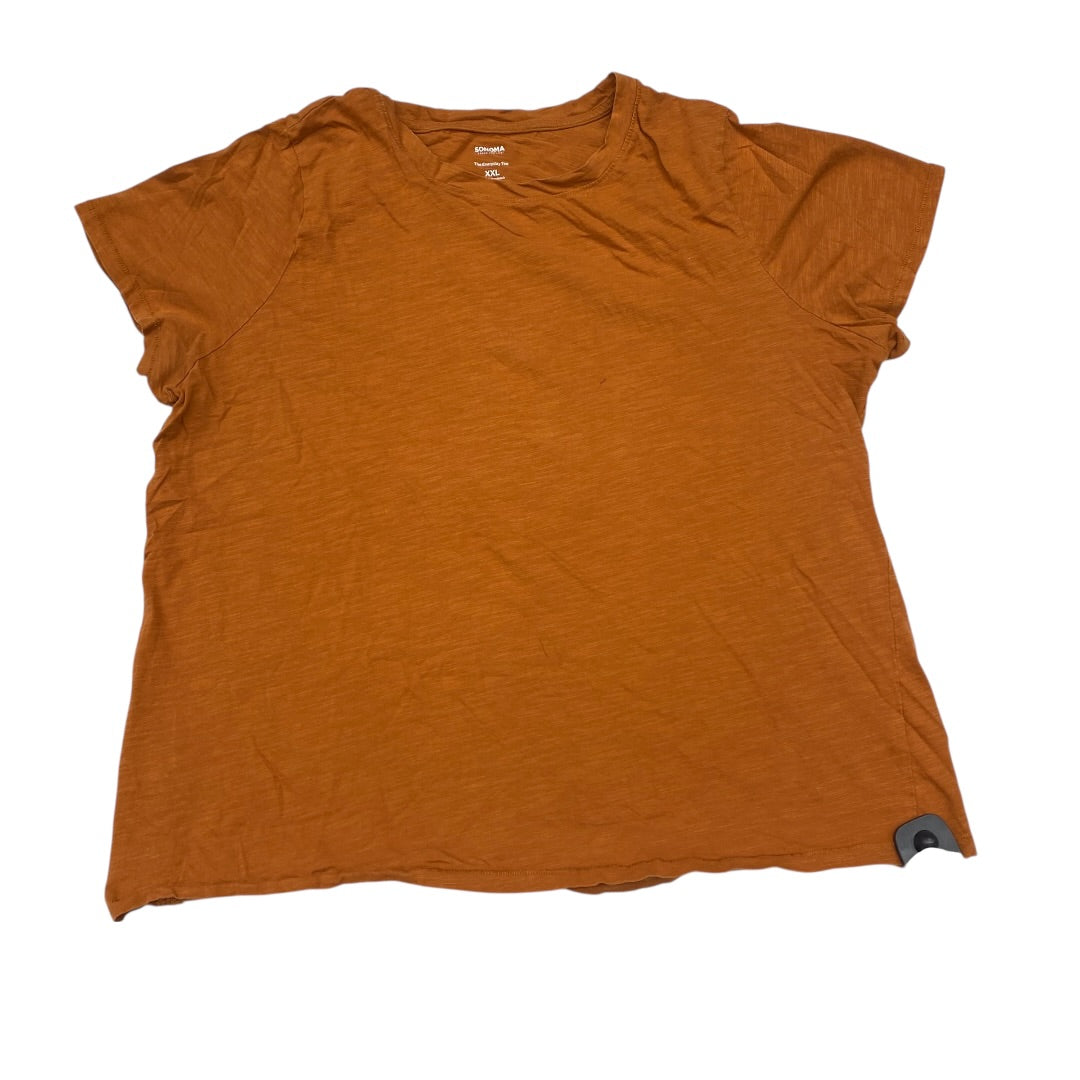 Top Ss By Sonoma In Orange, Size:Xxl