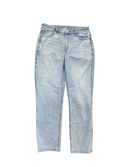 Jeans Straight By American Eagle In Blue Denim, Size:10
