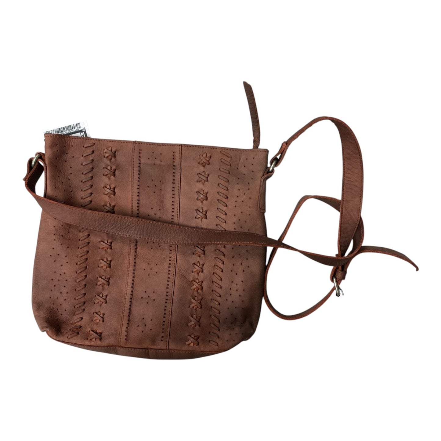 Crossbody Leather By Anabaglish In Red, Size:Medium