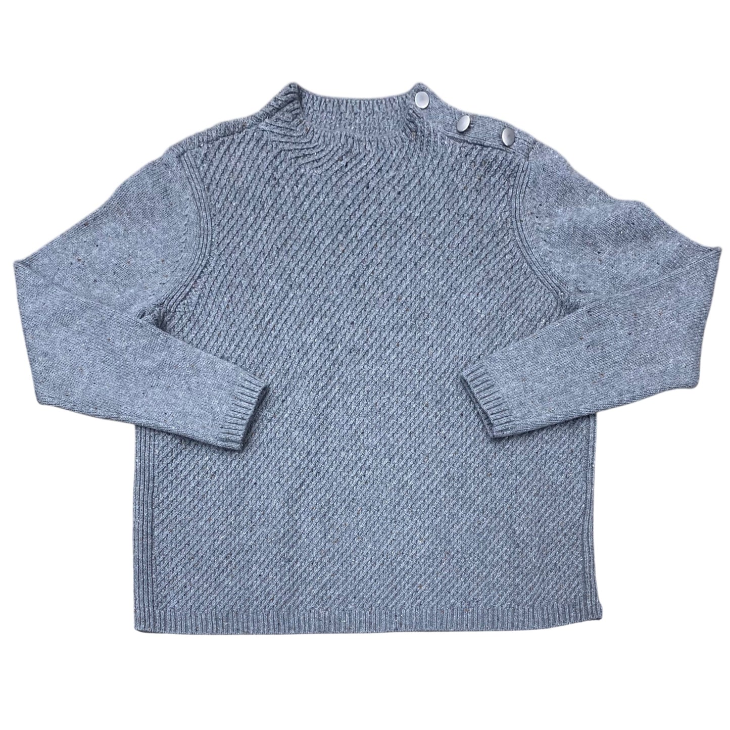 Sweater By Talbots In Grey, Size:Lp