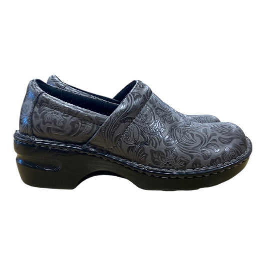 Shoes Flats By Boc In Grey, Size:10