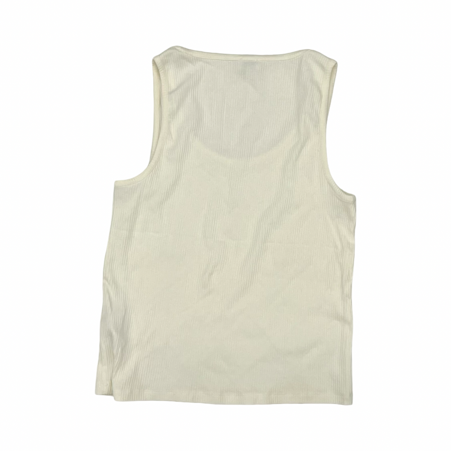 Top Sleeveless By J. Crew In Cream, Size:M