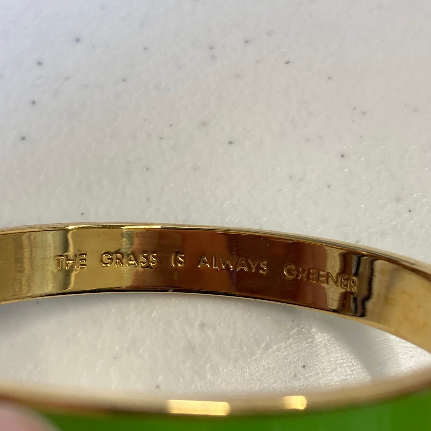 Bracelet Designer By Kate Spade In Green