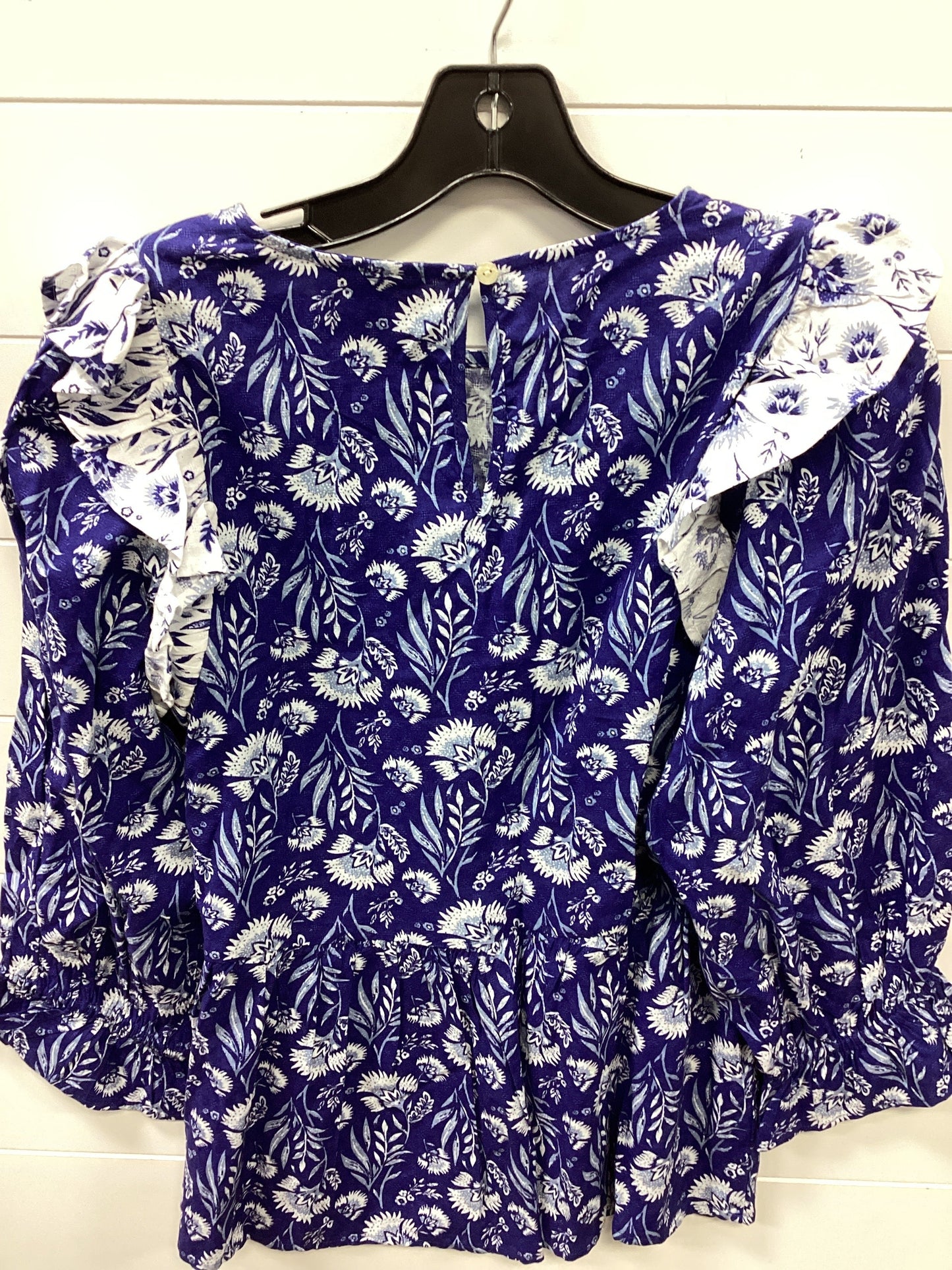 Top Ls By Universal Thread In Blue, Size:S