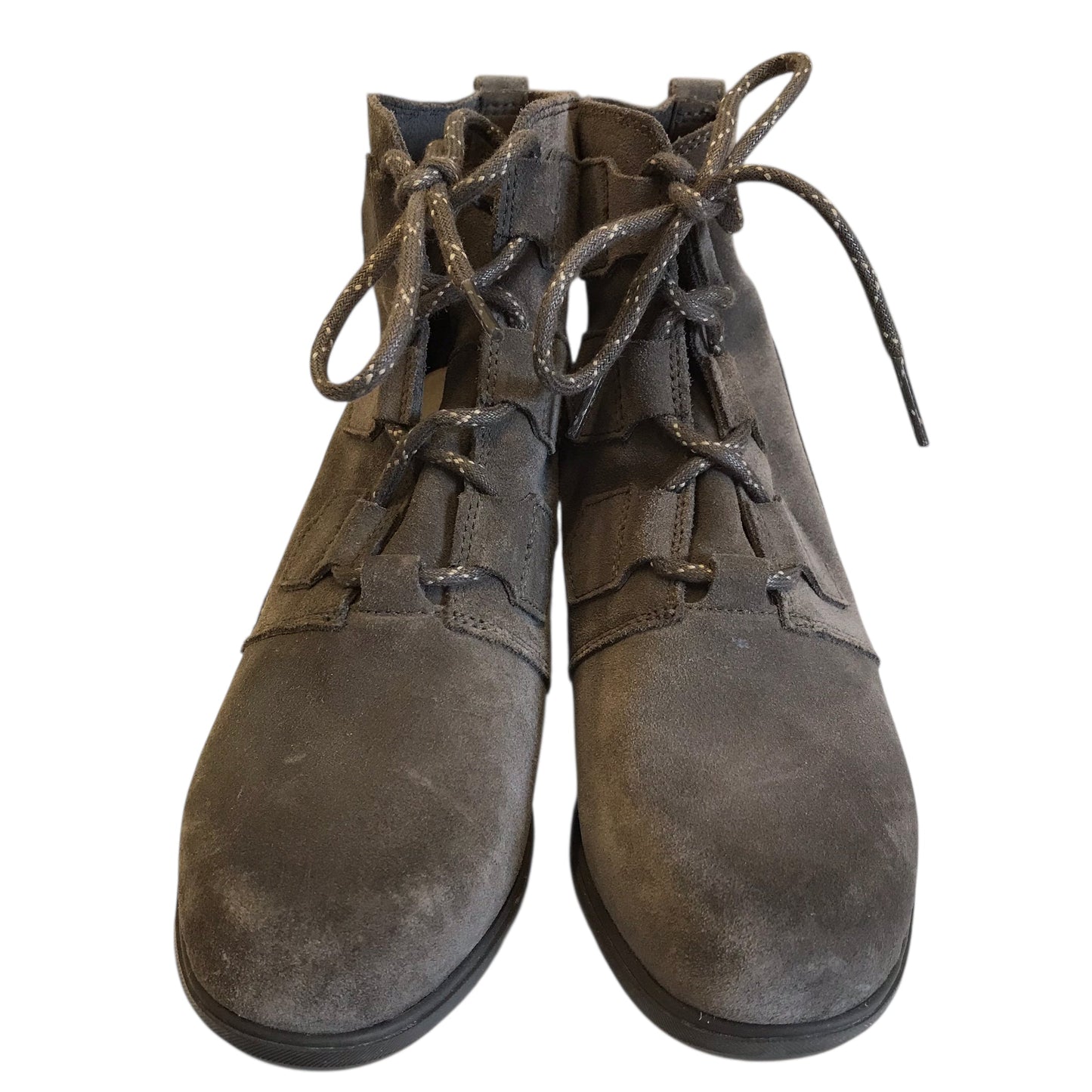 Boots Ankle Flats By Sorel In Grey, Size:8.5