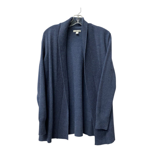 Sweater Cardigan By Croft And Barrow In Blue, Size:L