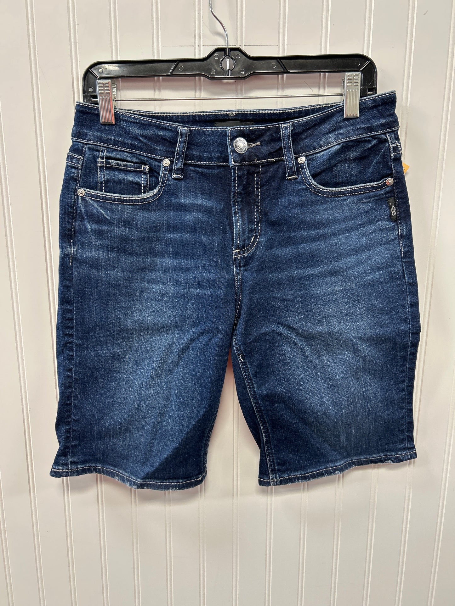 Shorts By Silver In Blue Denim, Size:4