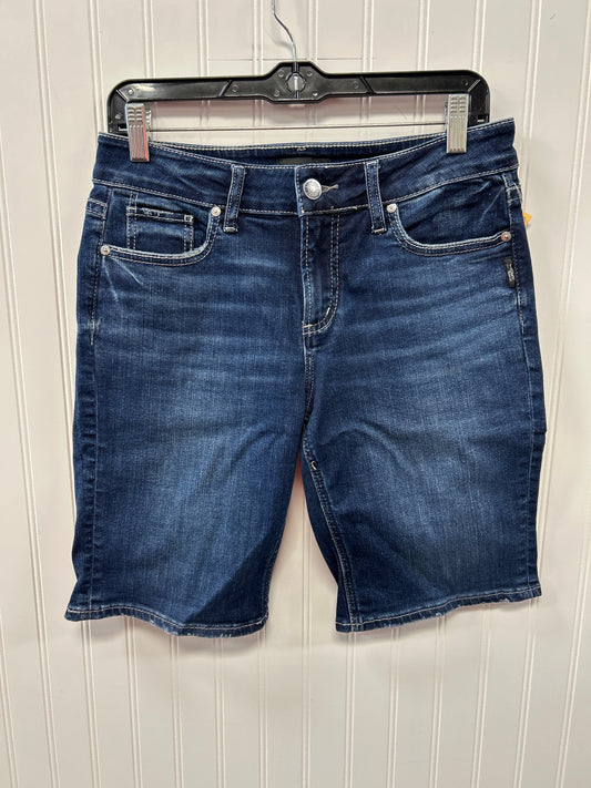 Shorts By Silver In Blue Denim, Size:4