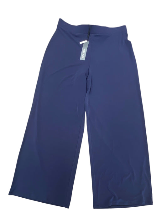 Pants Wide Leg By Chicos In Navy, Size:Sp