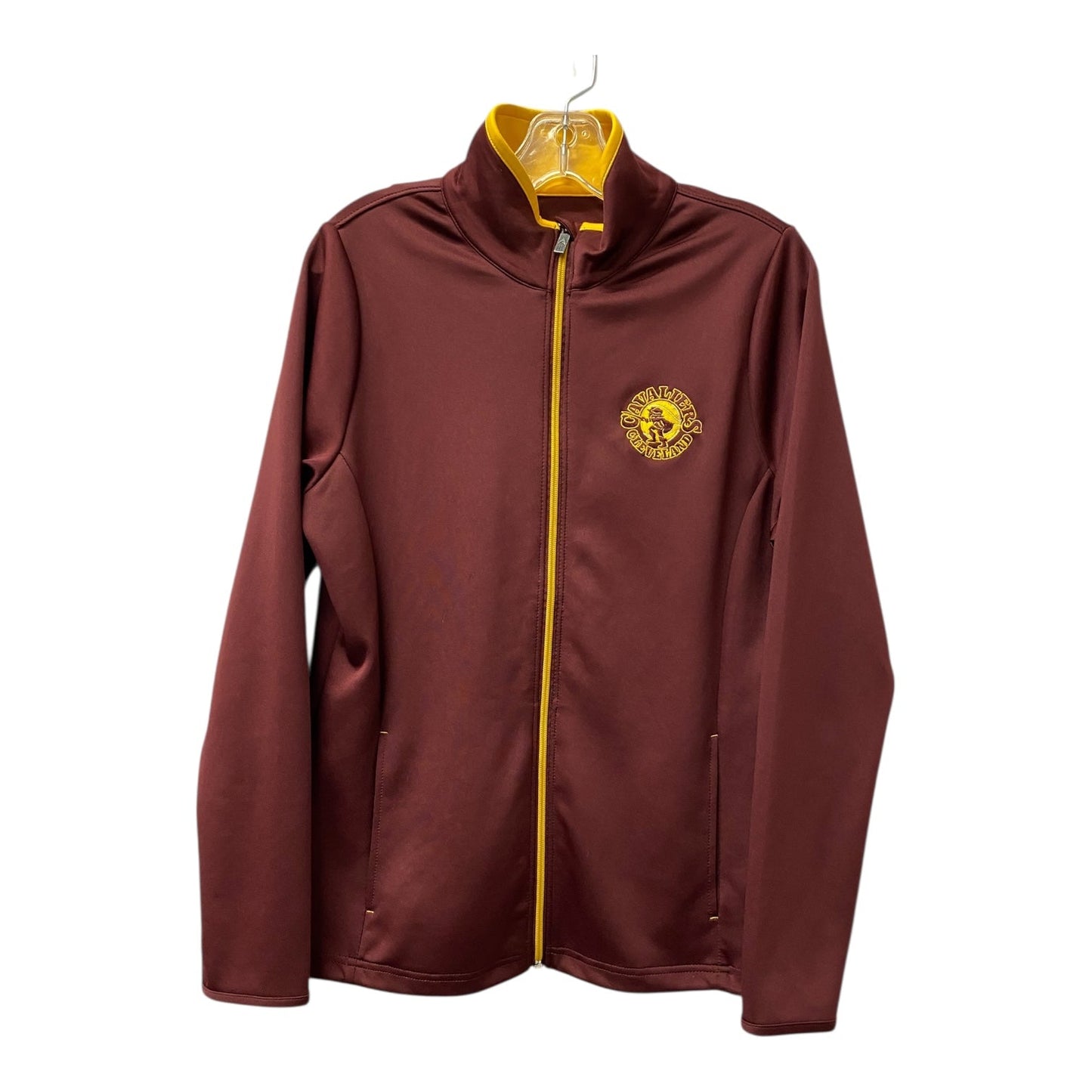 Athletic Jacket By Antigua In Maroon, Size:M