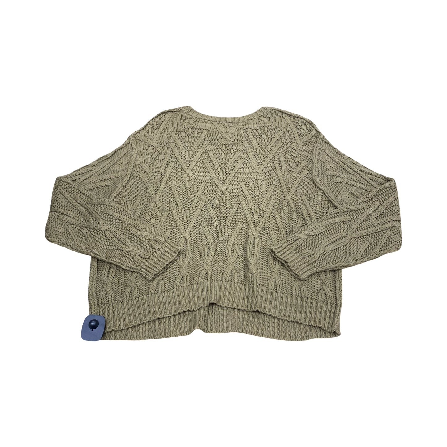Sweater By Grade & Gather In Green, Size:M