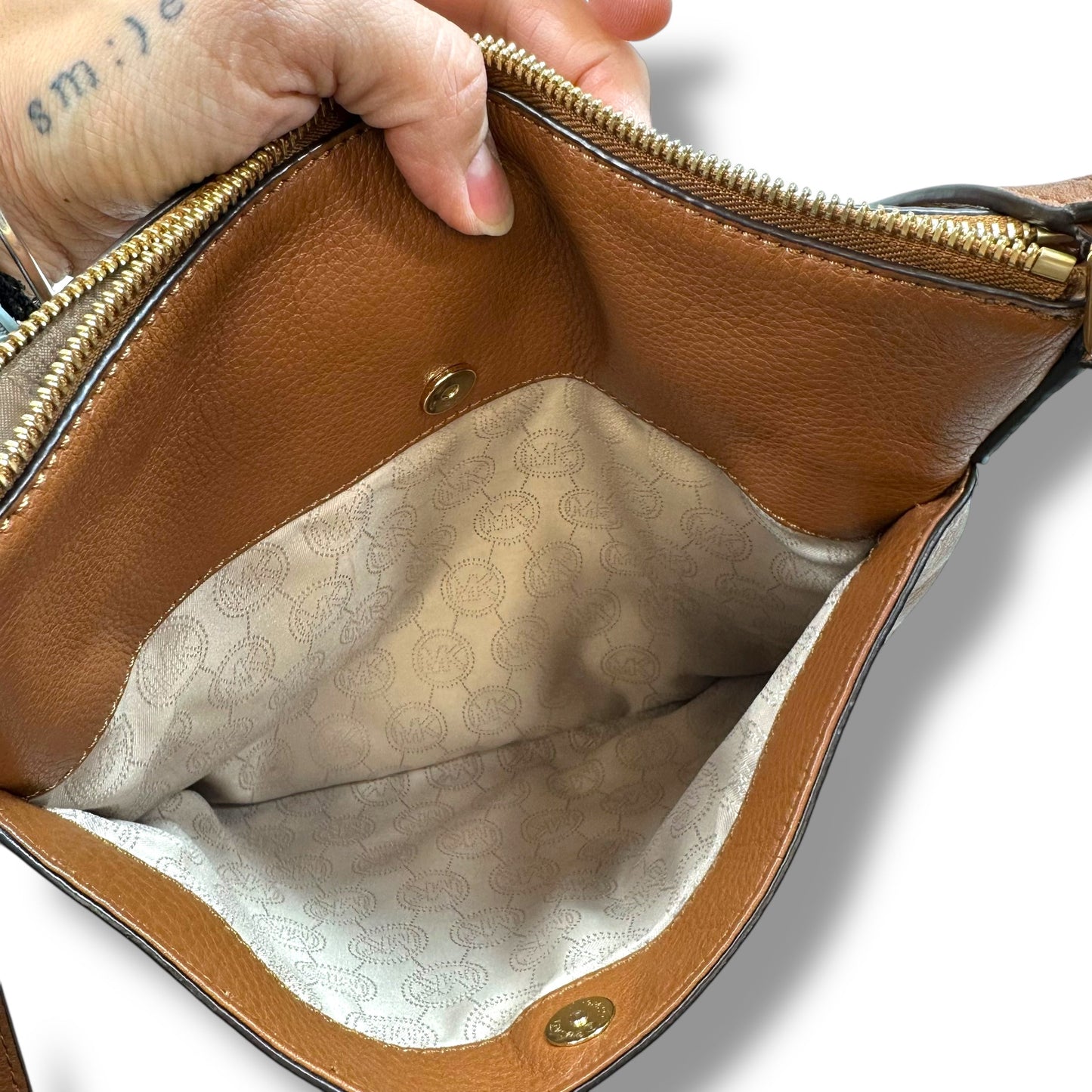 Crossbody Designer By Michael Kors, Size: Small