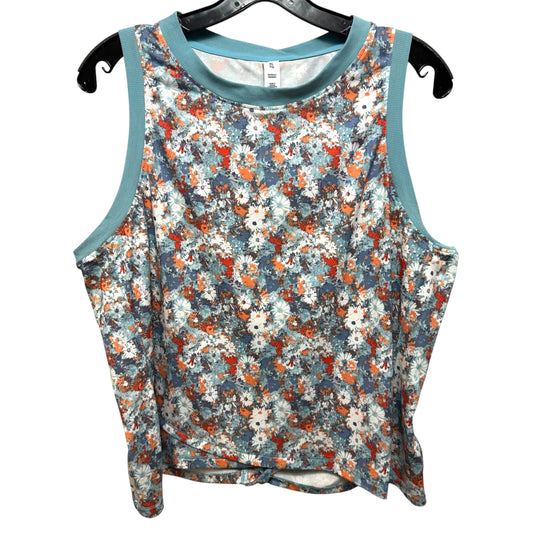 Athletic Tank Top By The North Face In Floral Print, Size: XL