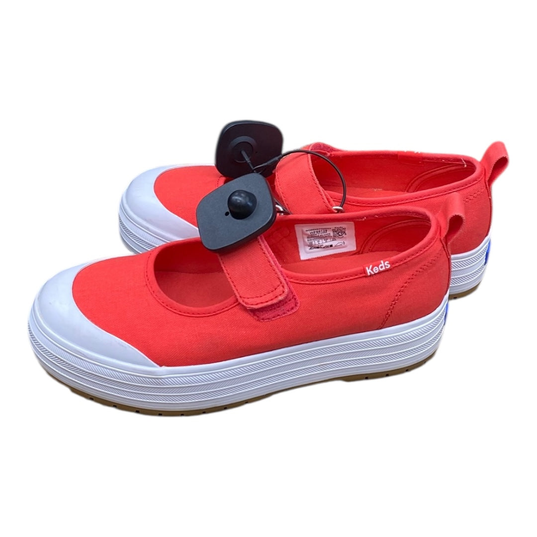 Shoes Flats By Keds In Red, Size:6.5