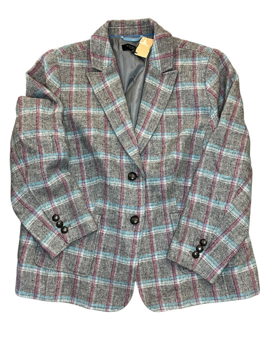 Blazer By Talbots In Grey, Size:Xxl