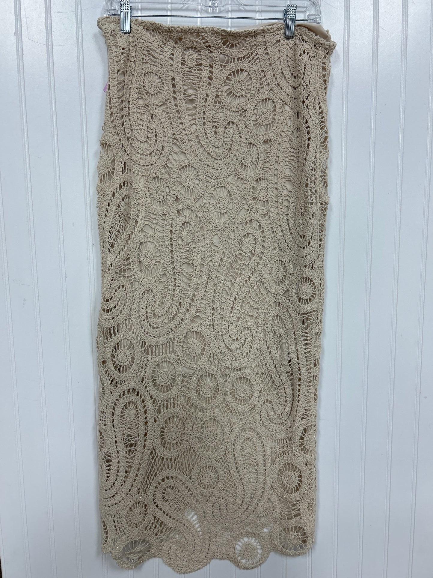 Skirt Maxi By Bailey 44 In Cream, Size:L