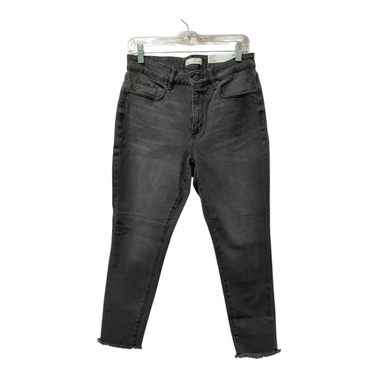 Jeans Skinny By Loft In Black, Size:8