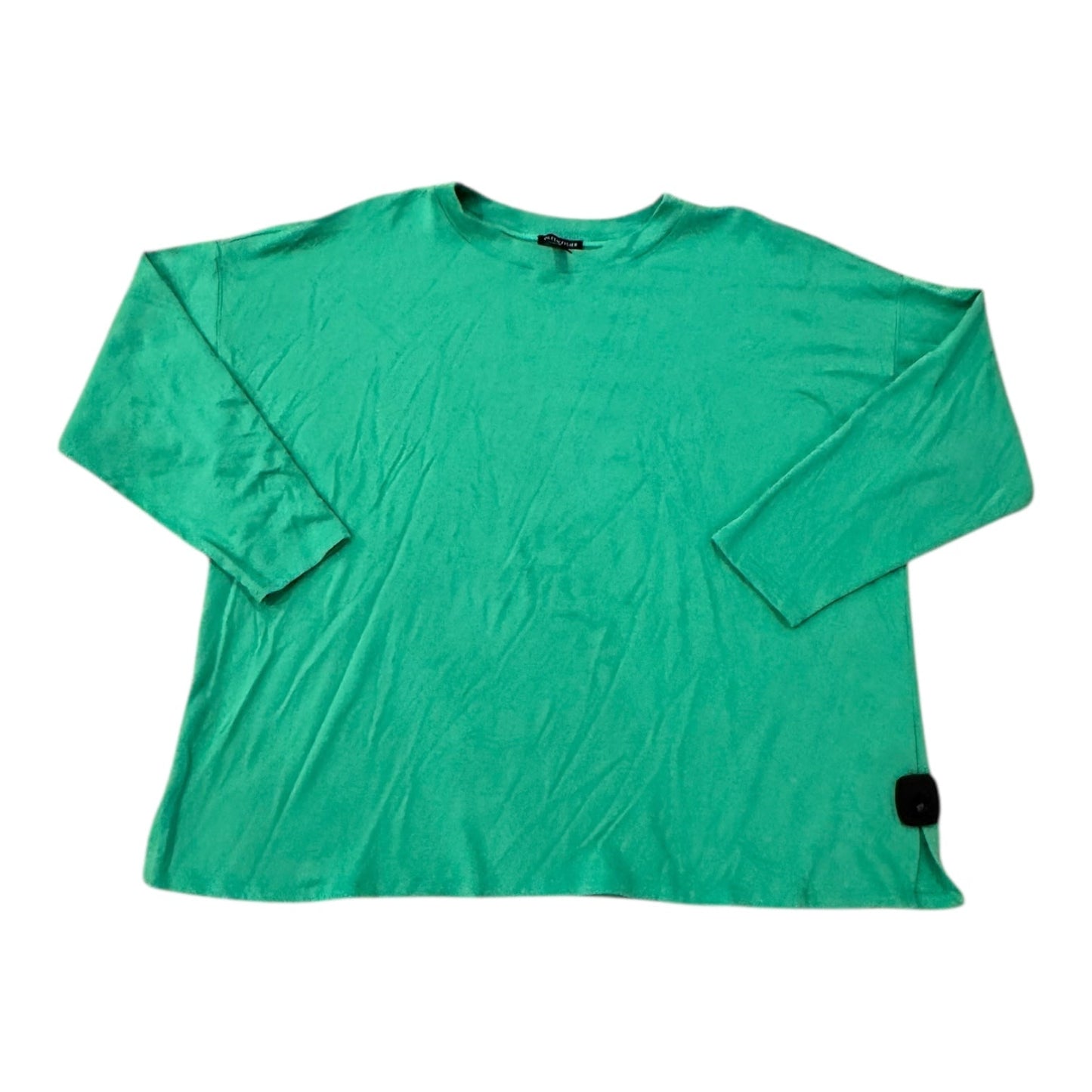 Top Ls Designer By Eileen Fisher In Green, Size:2X