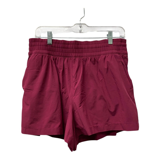 Athletic Shorts By Athleta In Pink, Size:M
