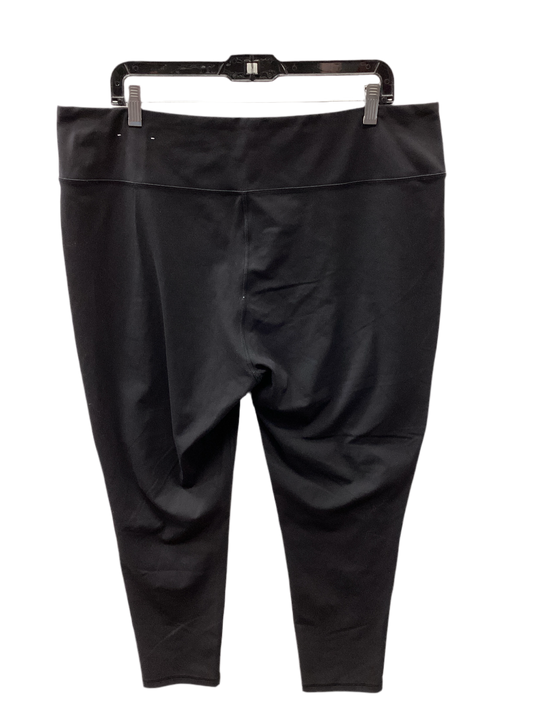 Athletic Leggings By Tek Gear In Black, Size:2X