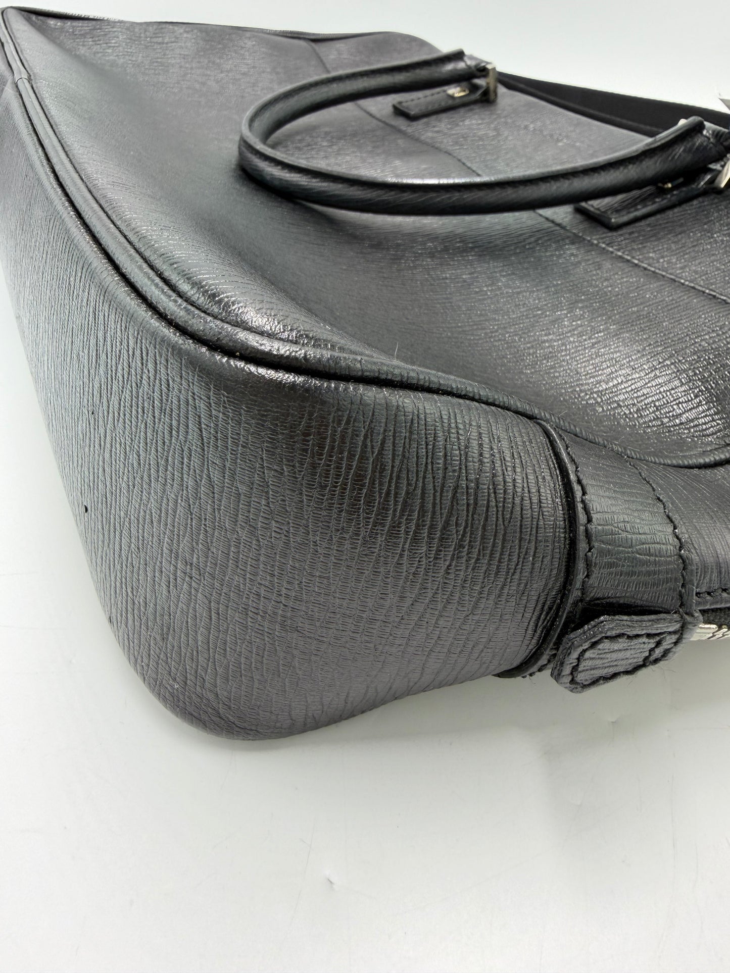 Salvatore Ferragamo Sarriano Briefcase / Laptop Luxury Handbag
