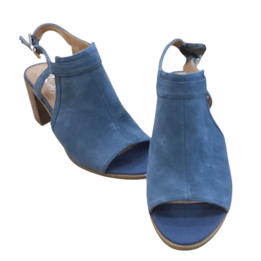 Shoes Heels Block By Franco Sarto In Blue, Size:7.5