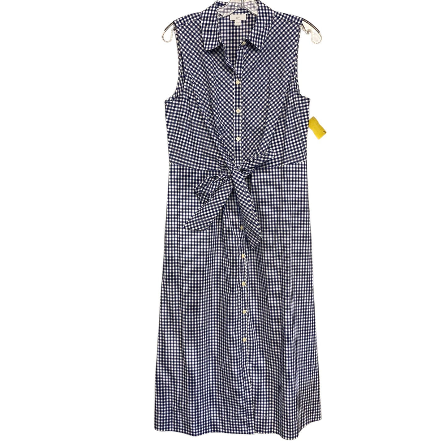 Dress Casual Maxi By J. Jill In Checkered Pattern, Size:S