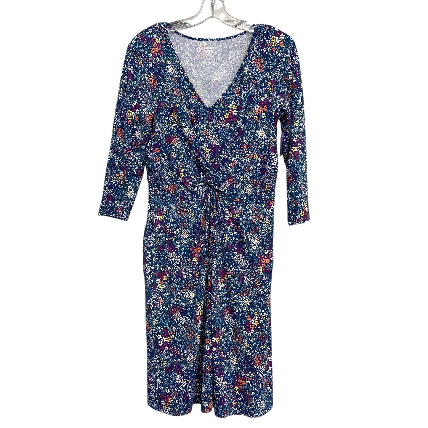 Dress Casual Short By Lands End In Floral Print, Size:S