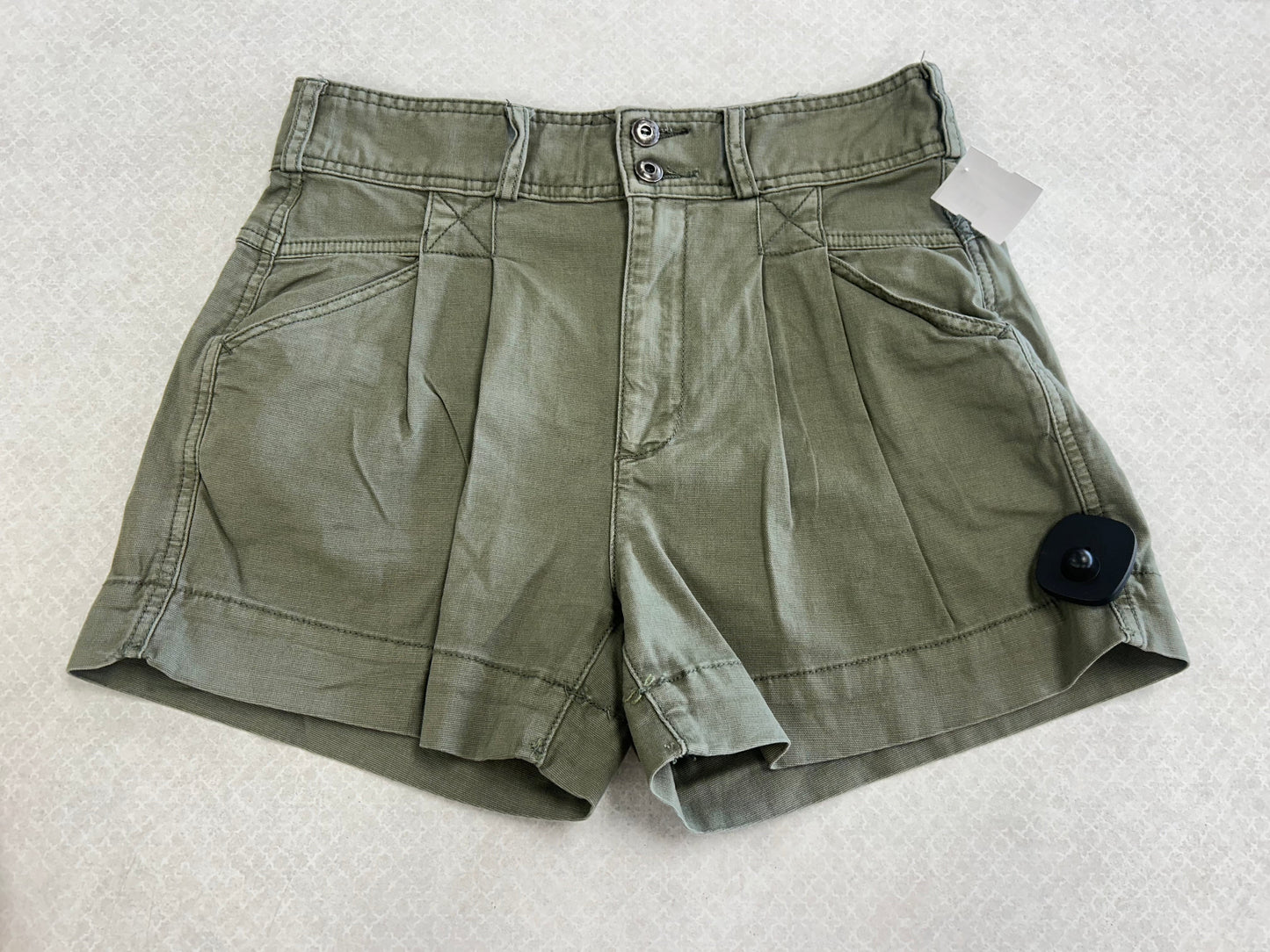 Shorts By Pilcro In Green, Size:4