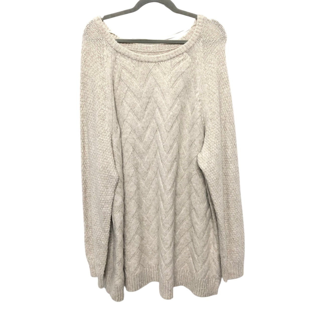 Sweater By Sonoma In Beige, Size:3X