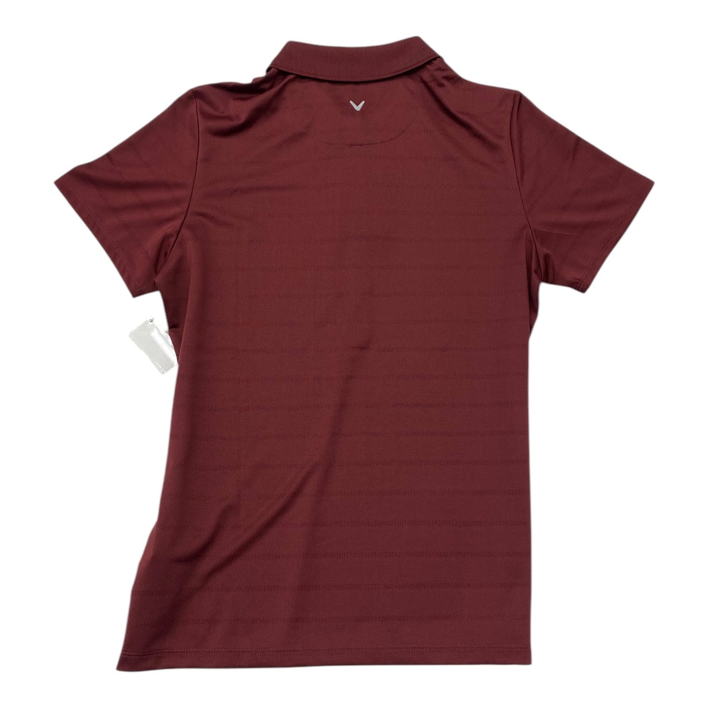 Athletic Top Ss By Callaway In Maroon, Size:M