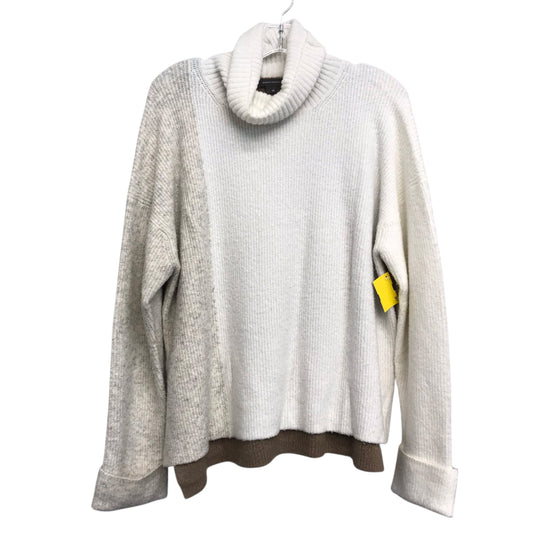 Sweater By French Connection In Cream & Tan, Size:M