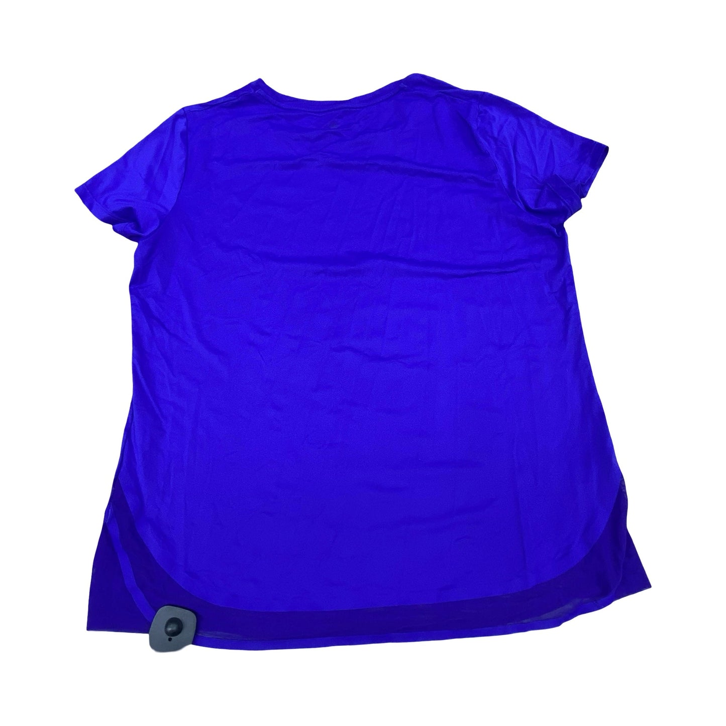 Athletic Top Ss By Athleta In Blue, Size:L