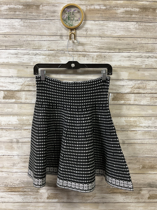 Skirt Mini & Short By Sophie Max In Black & White, Size:S/M