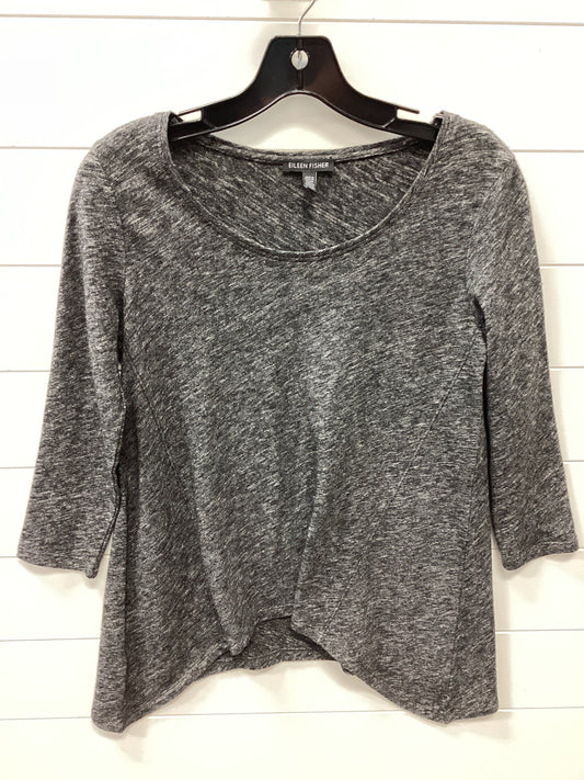 Top Ls By Eileen Fisher In Green, Size:Xs