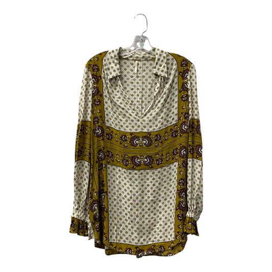 Tunic Ls By Free People In Yellow, Size:Xs