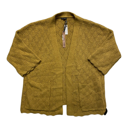 Sweater Cardigan By Coco And Carmen In Chartreuse, Size:S