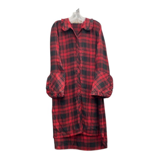 Dress Casual Midi By Soft Surroundings In Red, Size:M