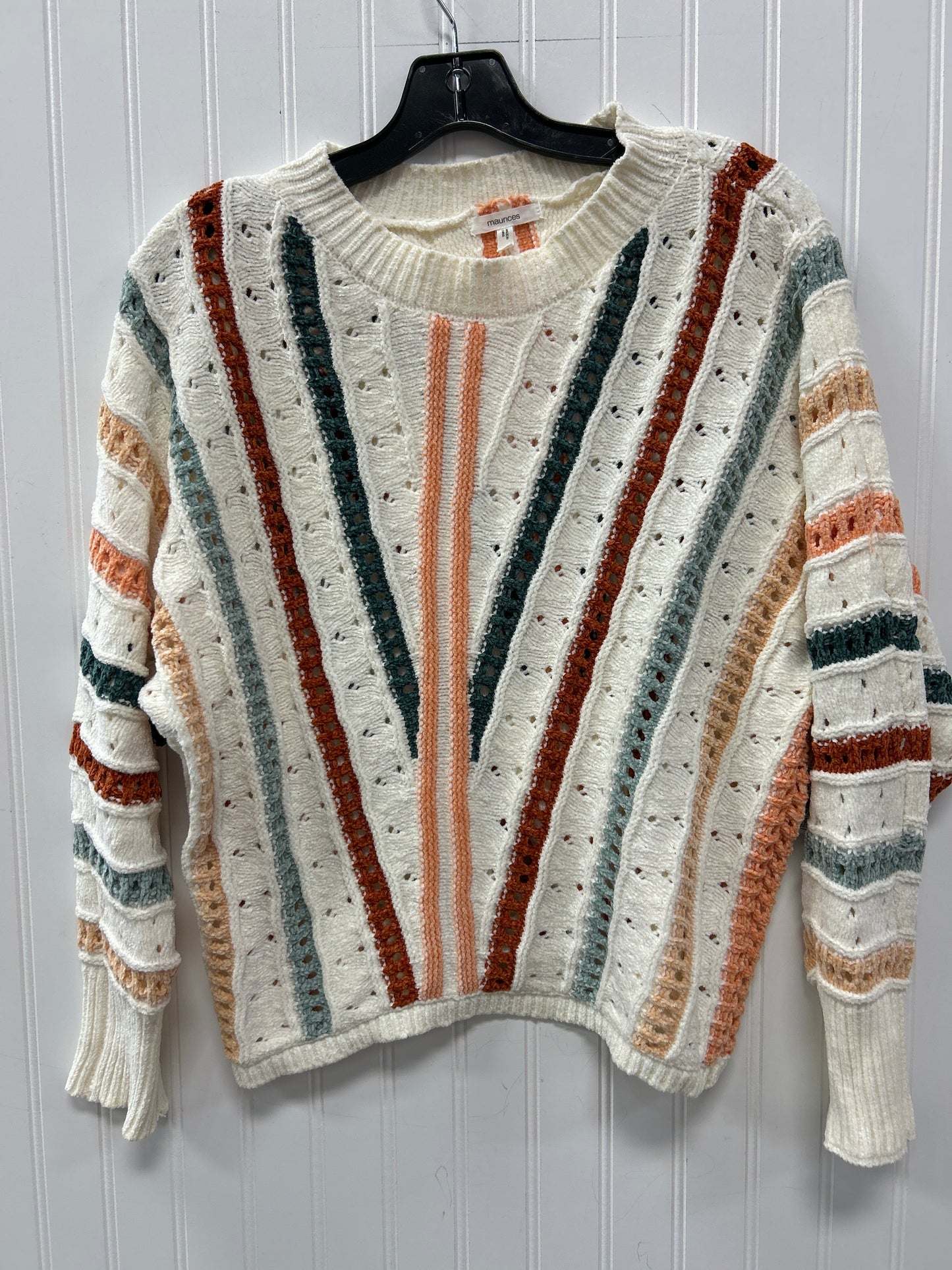Sweater By Maurices In White, Size:Xs