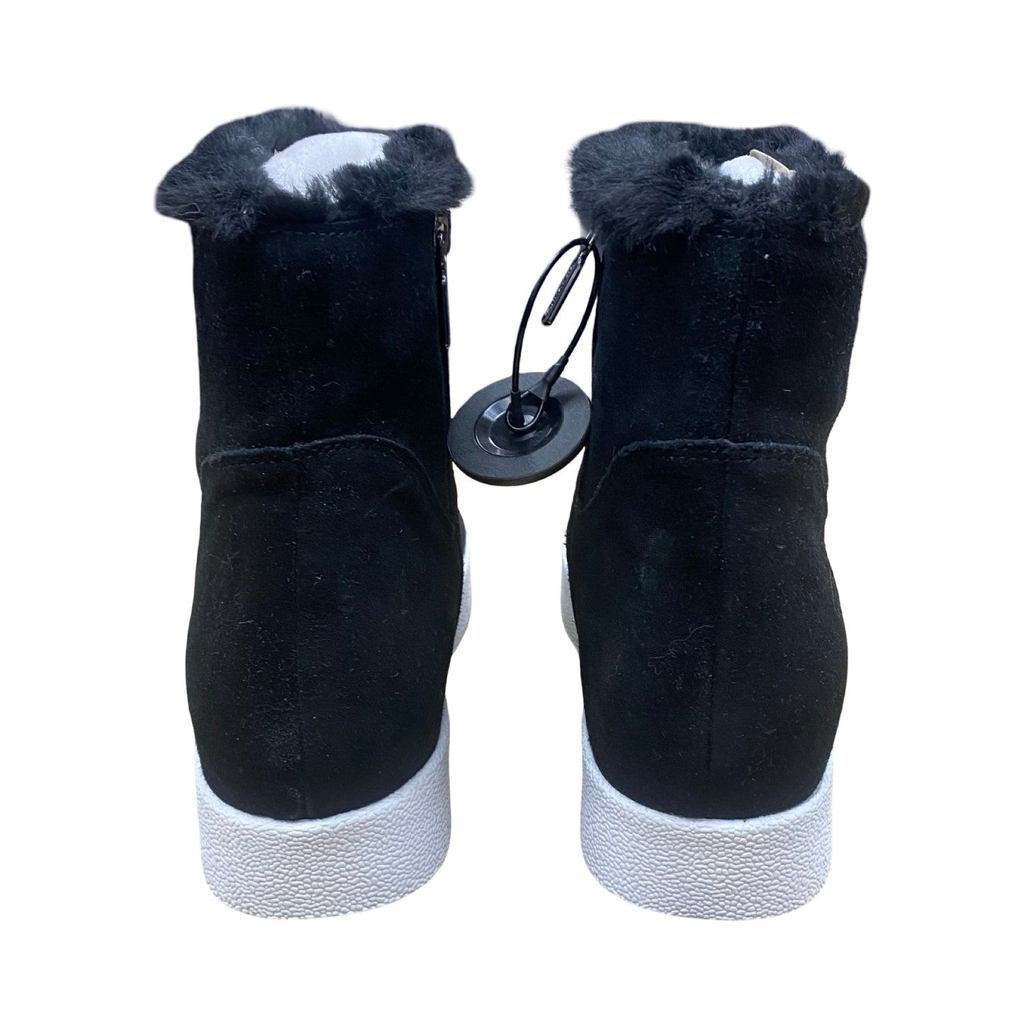 Boots Ankle Flats By Blondo In Black, Size:7.5