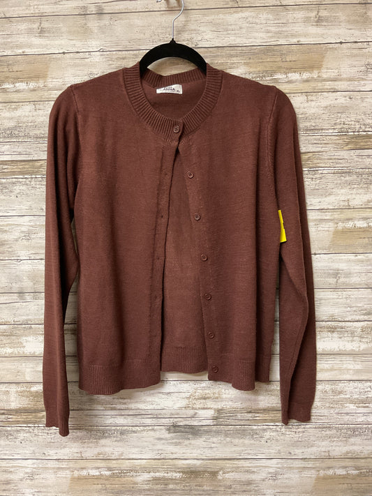 Cardigan By Jon And Anna In Brown, Size:Xl