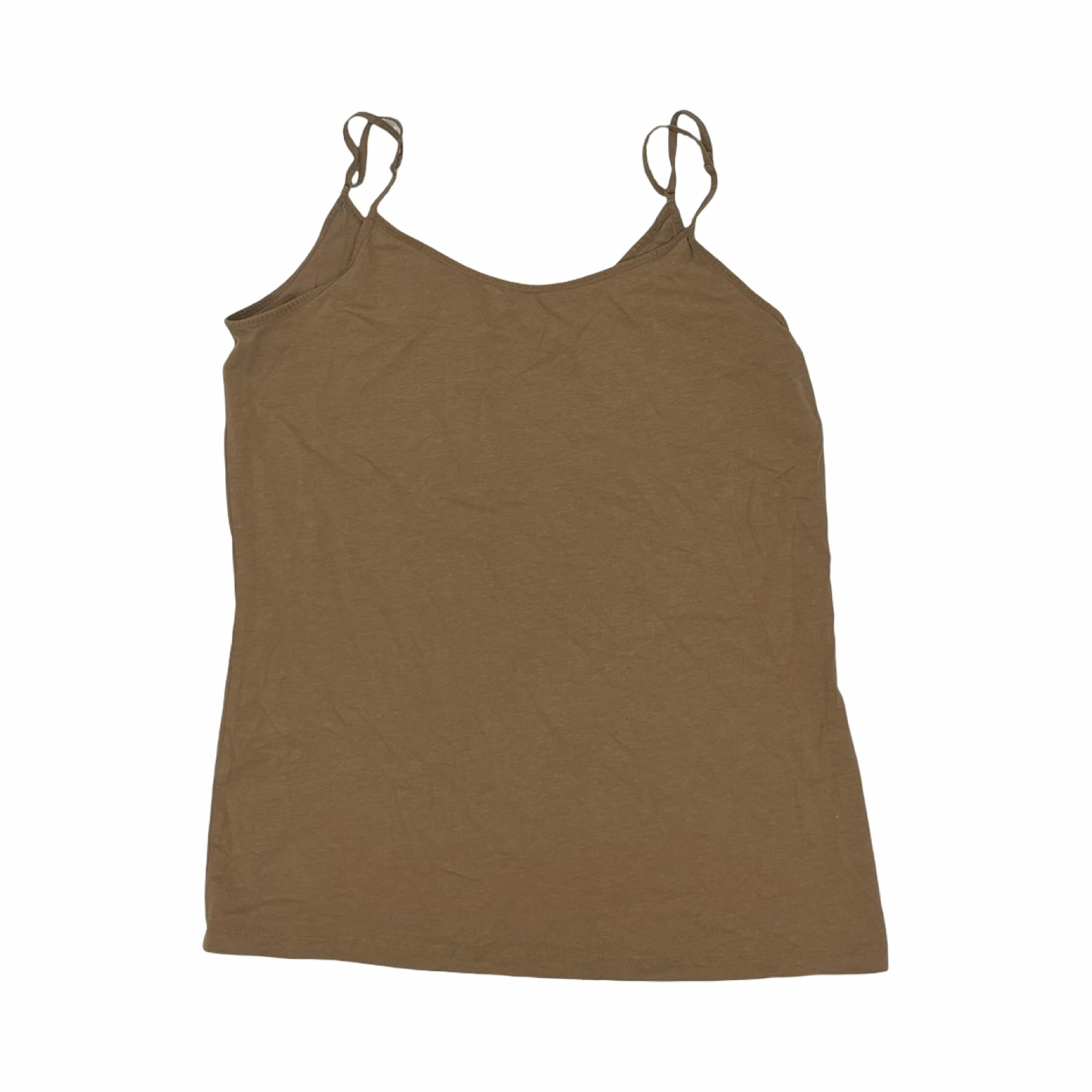 Top Cami By Time And Tru In Brown, Size:L