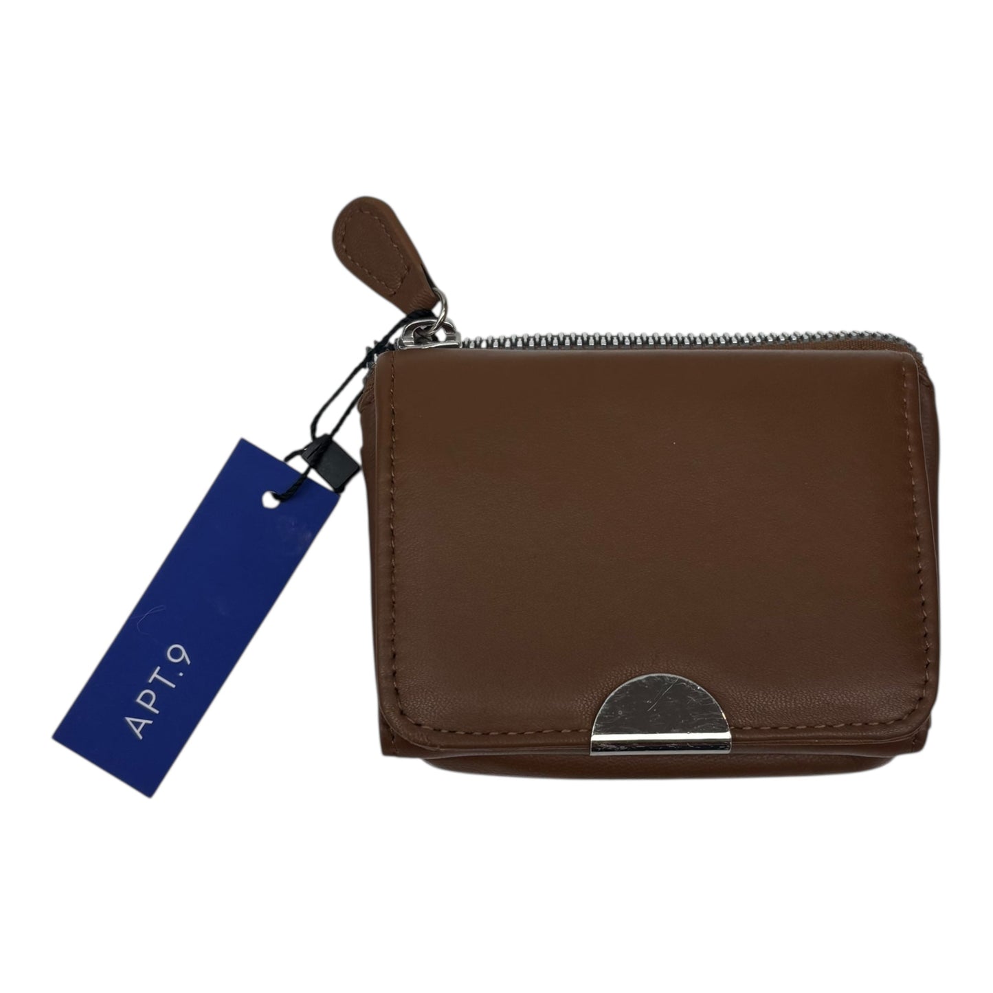 Wallet By Apt 9 In Brown, Size:Small