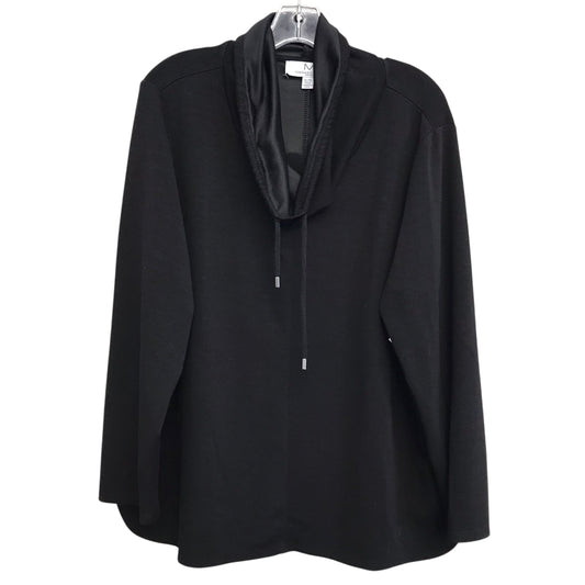 Top Ls By Magaschoni In Black, Size:1X