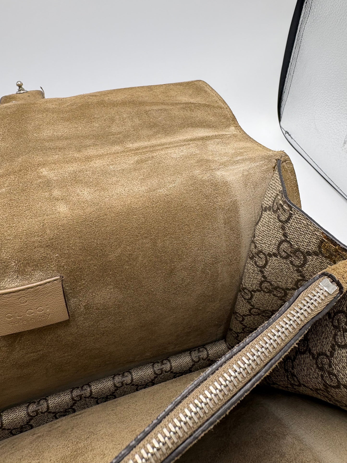 Gucci Dionysus GG Supreme Large Luxury Handbag